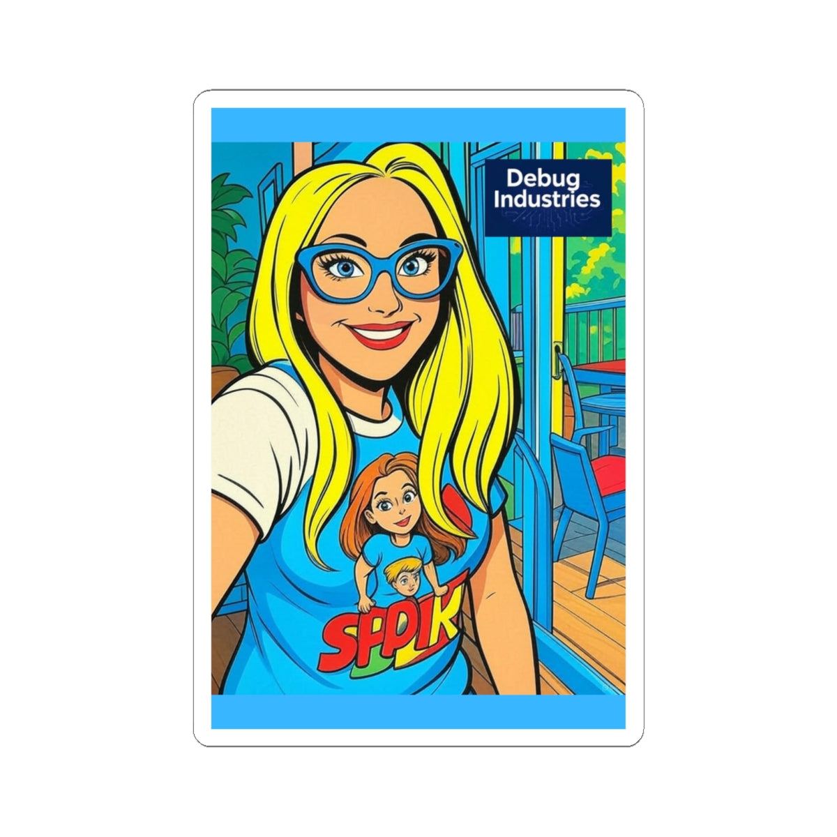 Vibrant Kiss-Cut Stickers for Personalized Decor, Laptop Décor, Back to School Supplies, Fun Gifts, Unique Artwork