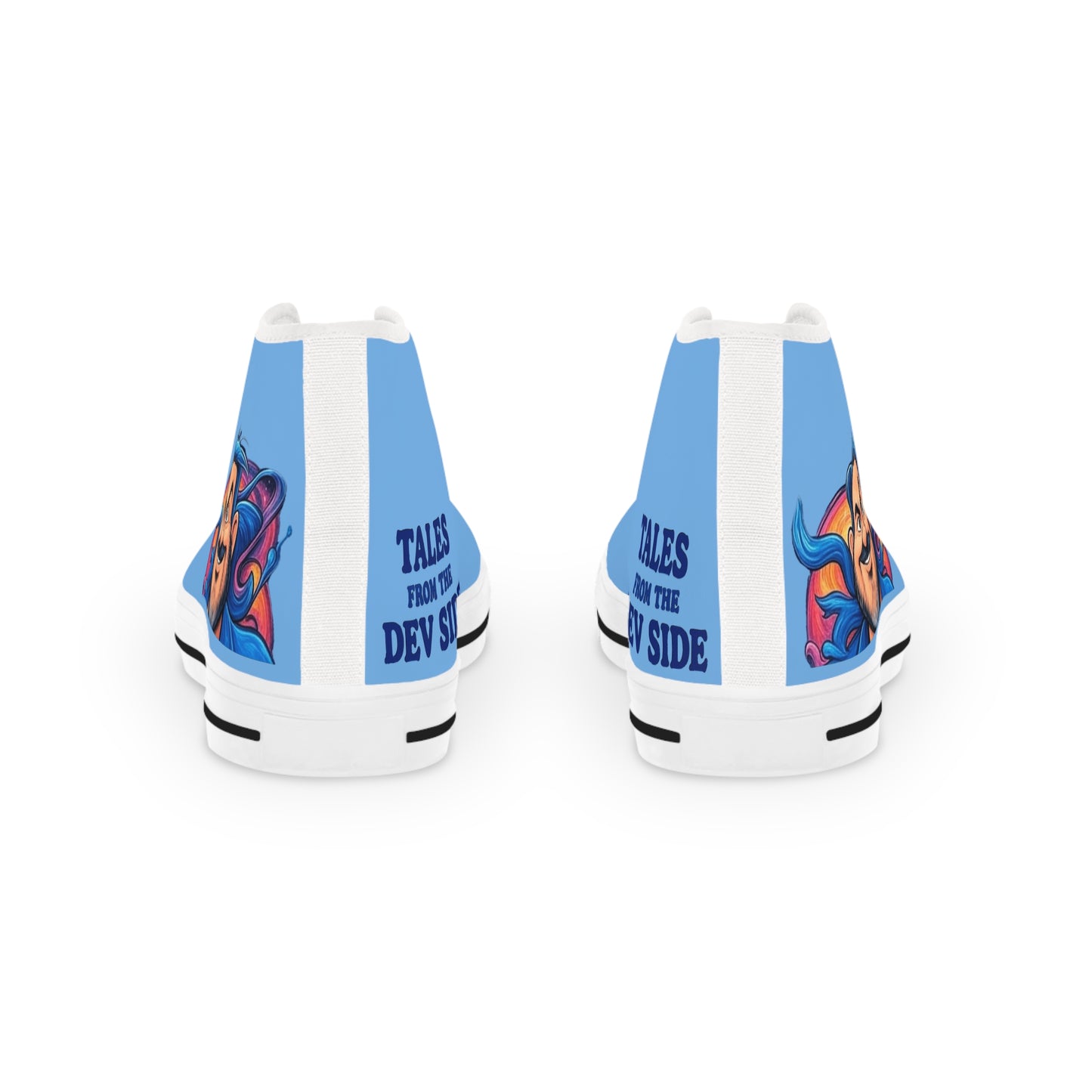 Stylish Men's High Top Sneakers with Unique Art, Trendy Footwear, Custom Sneaker Gift, Casual Sneakers, Art-Inspired High Tops