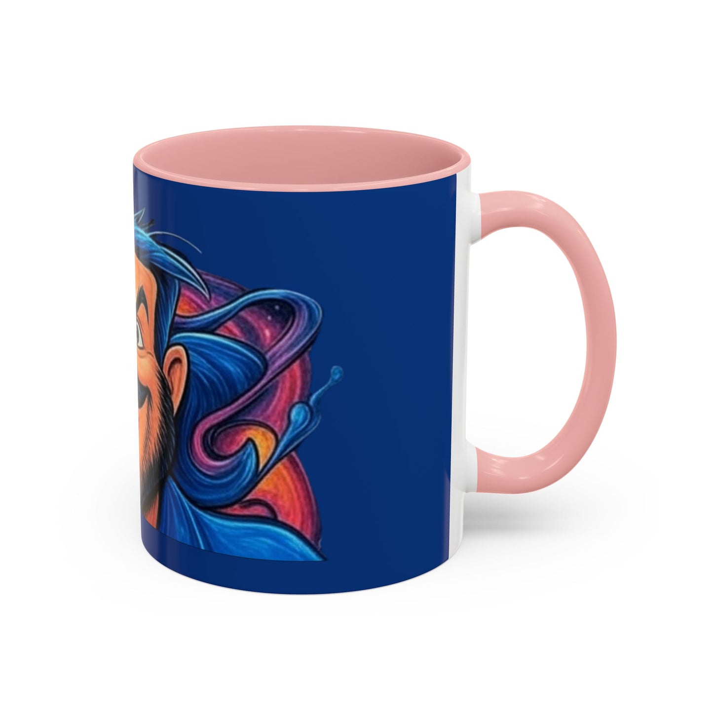 Vibrant Character Coffee Mug, Fun Gift, Office Decor, Unique Collectible, Birthday Present, Personalize Your Morning