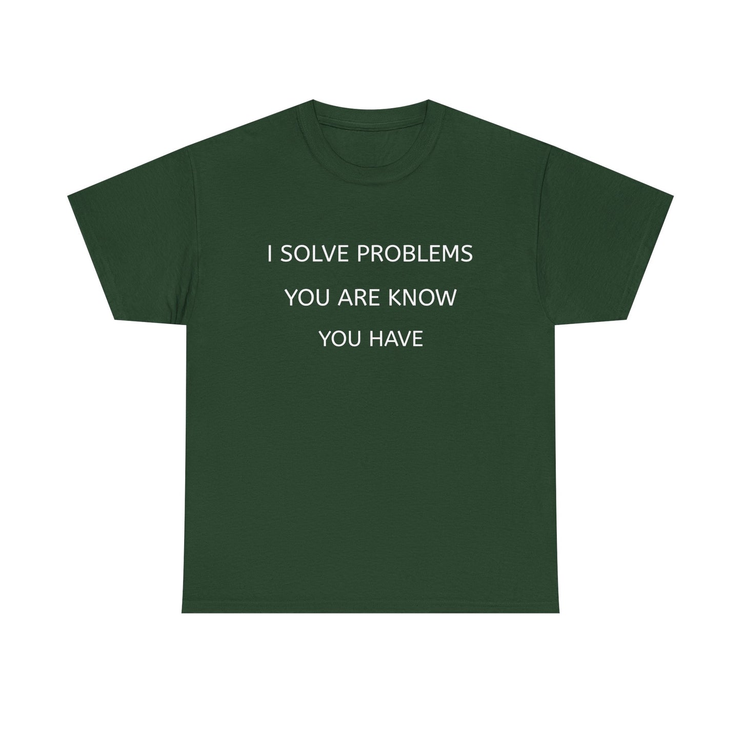 Funny Unisex Heavy Cotton Tee - Developer's Humor Gift, Programmer Tee, Techie Shirt, Gift for Coders, Casual Wear