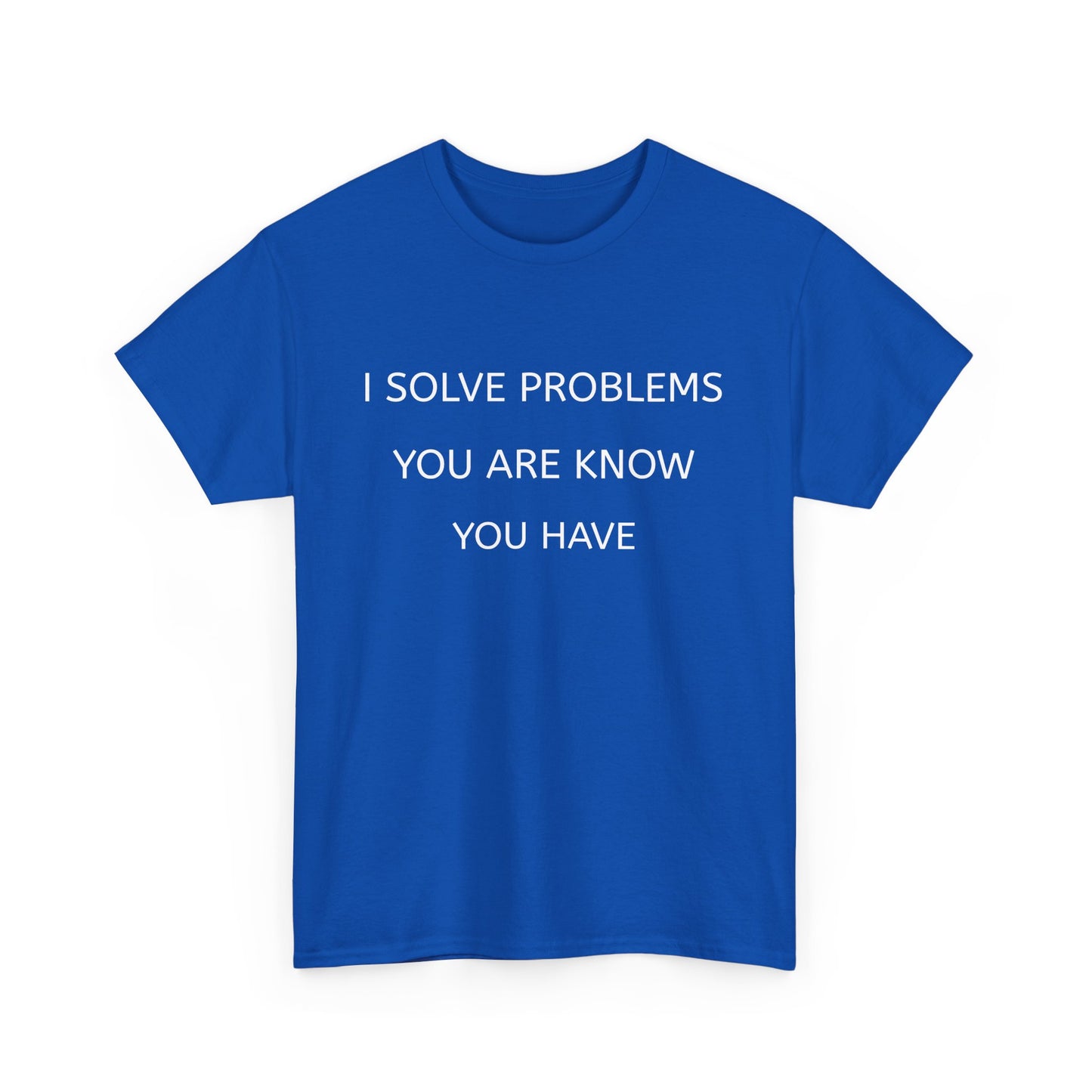 Funny Unisex Heavy Cotton Tee - Developer's Humor Gift, Programmer Tee, Techie Shirt, Gift for Coders, Casual Wear