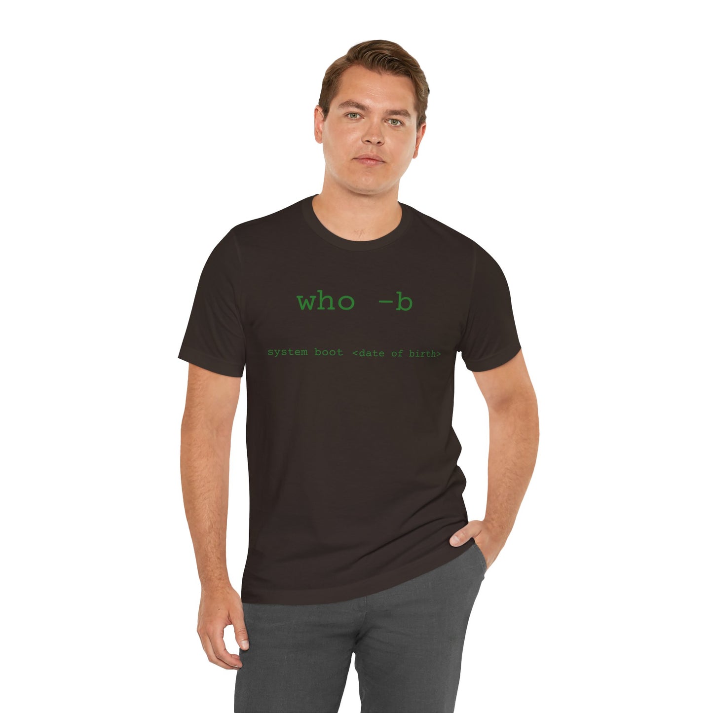 Linux Command Prompt Birthday Unisex Tee, Customizable Tech Tee, Programmer Gift Shirt, Computer Geek Birthday Shirt, Personalized Unix Tee