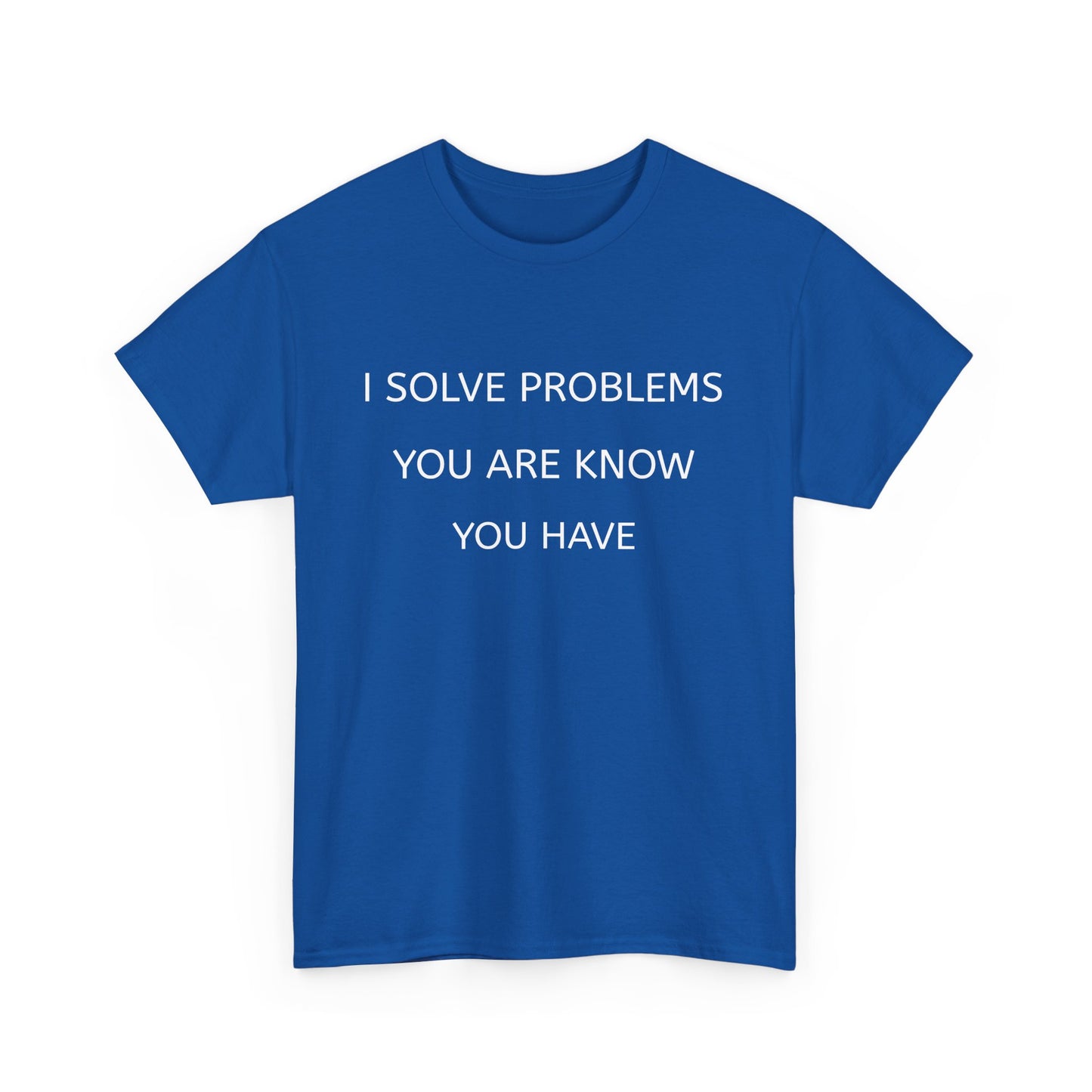 Funny Unisex Heavy Cotton Tee - Developer's Humor Gift, Programmer Tee, Techie Shirt, Gift for Coders, Casual Wear