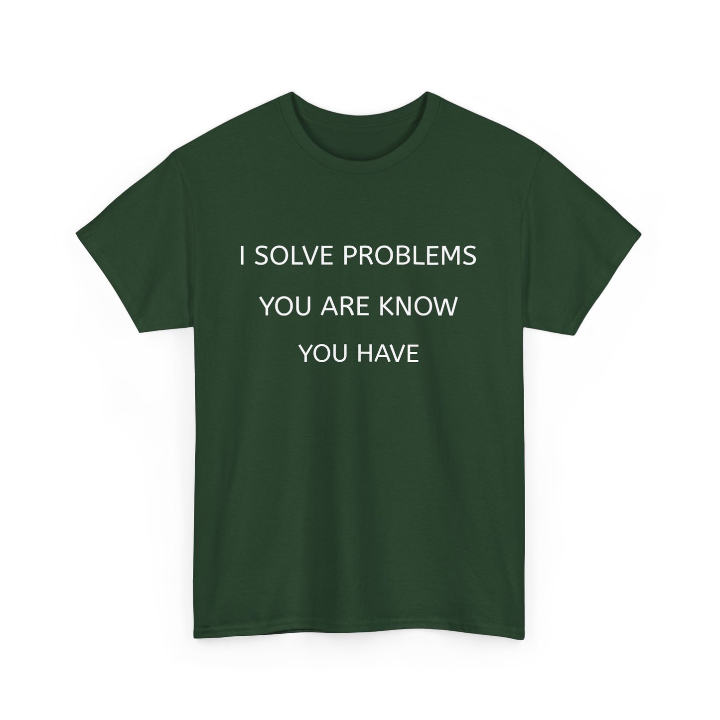 Funny Unisex Heavy Cotton Tee - Developer's Humor Gift, Programmer Tee, Techie Shirt, Gift for Coders, Casual Wear