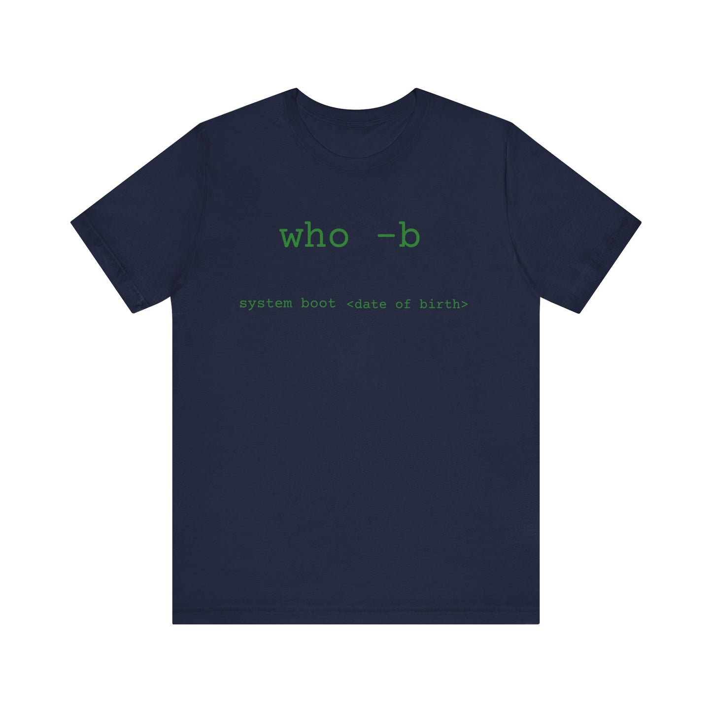Linux Command Prompt Birthday Unisex Tee, Customizable Tech Tee, Programmer Gift Shirt, Computer Geek Birthday Shirt, Personalized Unix Tee
