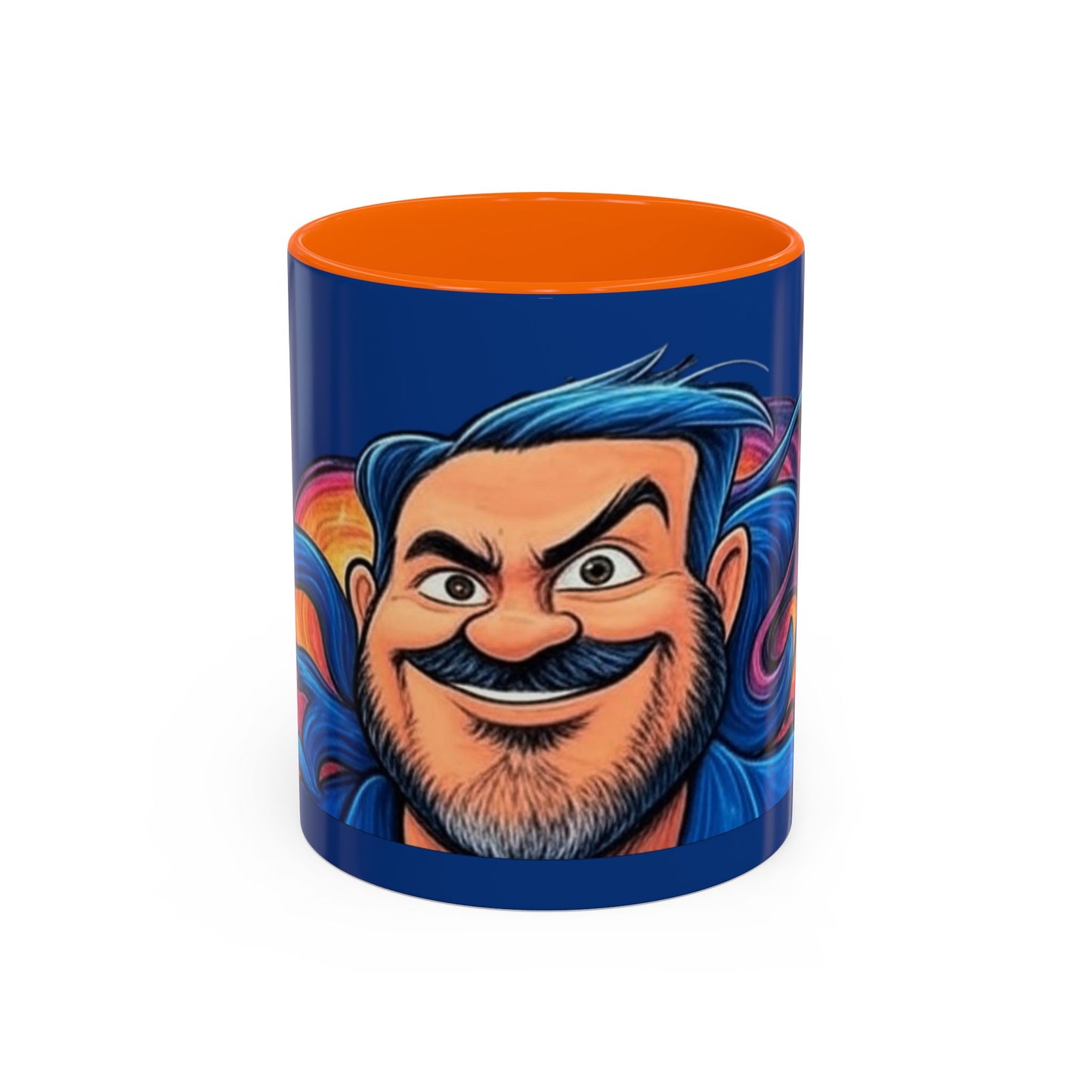 Vibrant Character Coffee Mug, Fun Gift, Office Decor, Unique Collectible, Birthday Present, Personalize Your Morning