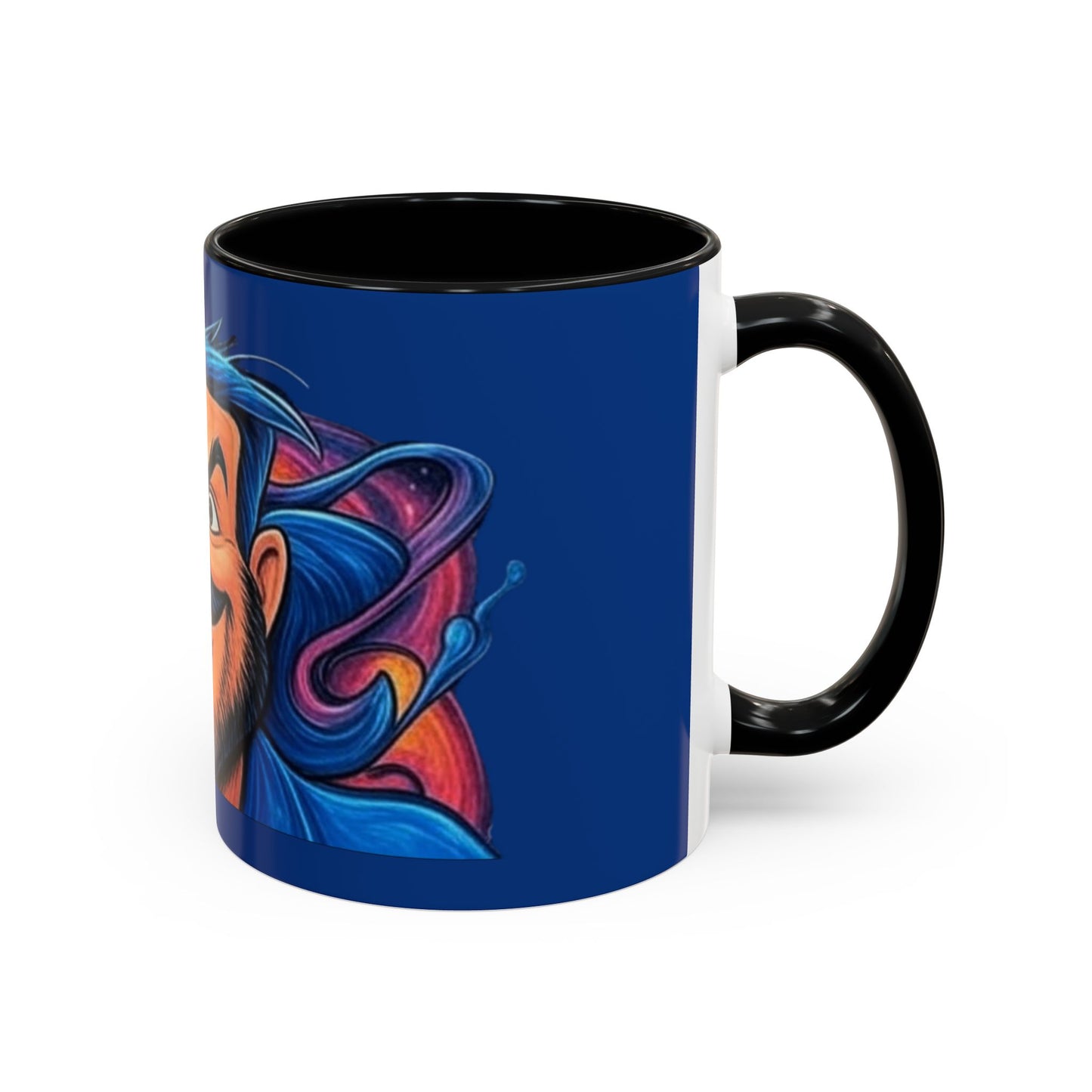 Vibrant Character Coffee Mug, Fun Gift, Office Decor, Unique Collectible, Birthday Present, Personalize Your Morning