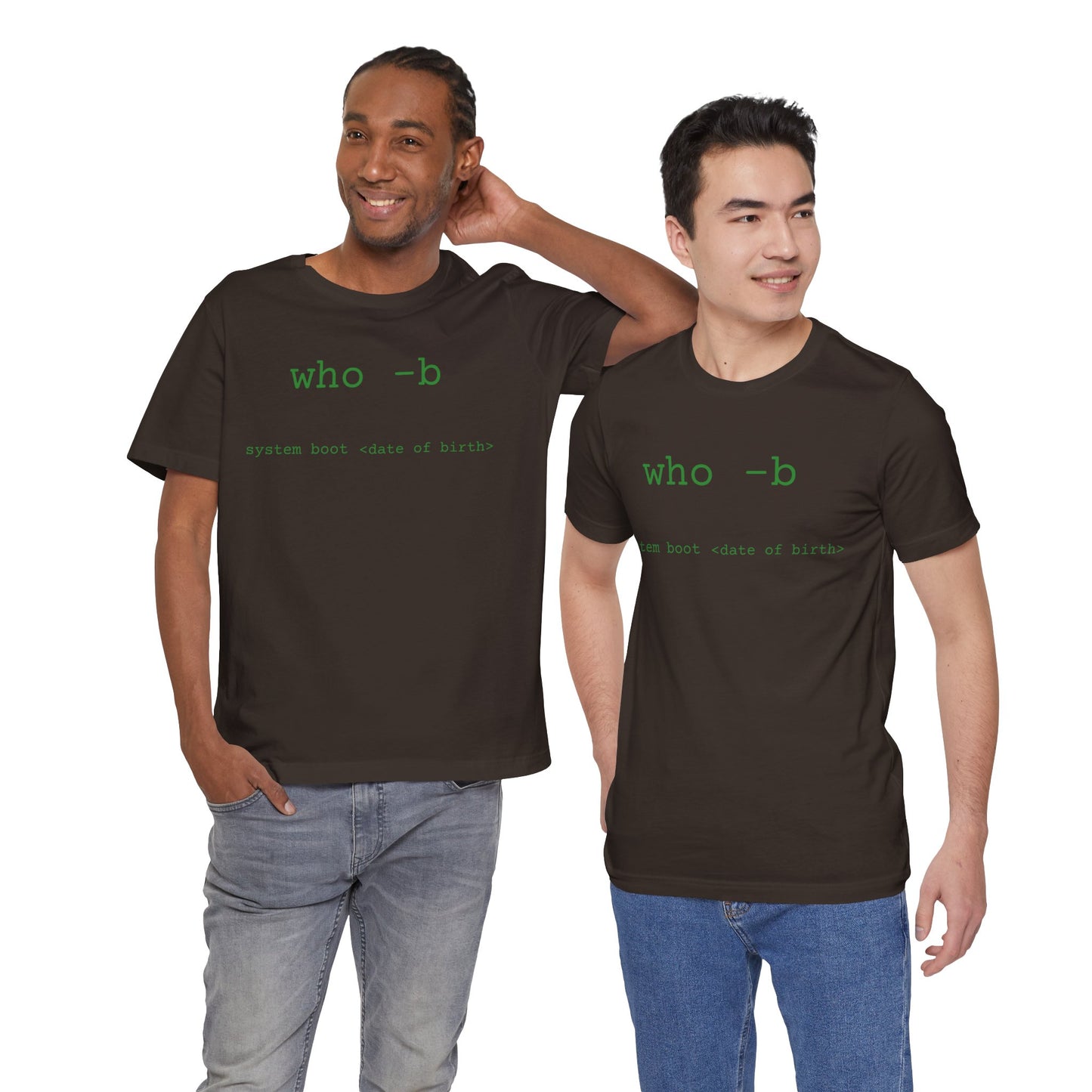 Linux Command Prompt Birthday Unisex Tee, Customizable Tech Tee, Programmer Gift Shirt, Computer Geek Birthday Shirt, Personalized Unix Tee