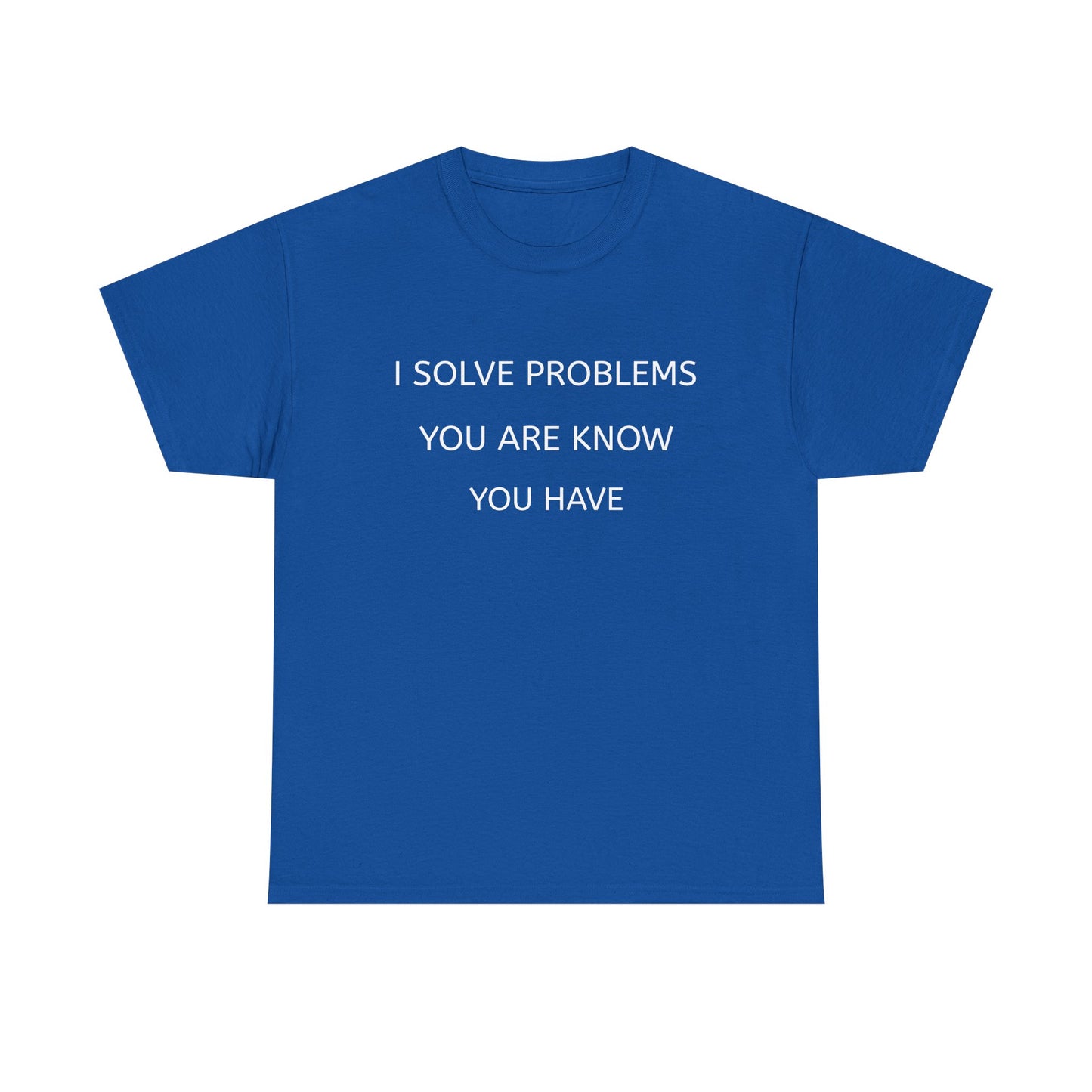 Funny Unisex Heavy Cotton Tee - Developer's Humor Gift, Programmer Tee, Techie Shirt, Gift for Coders, Casual Wear