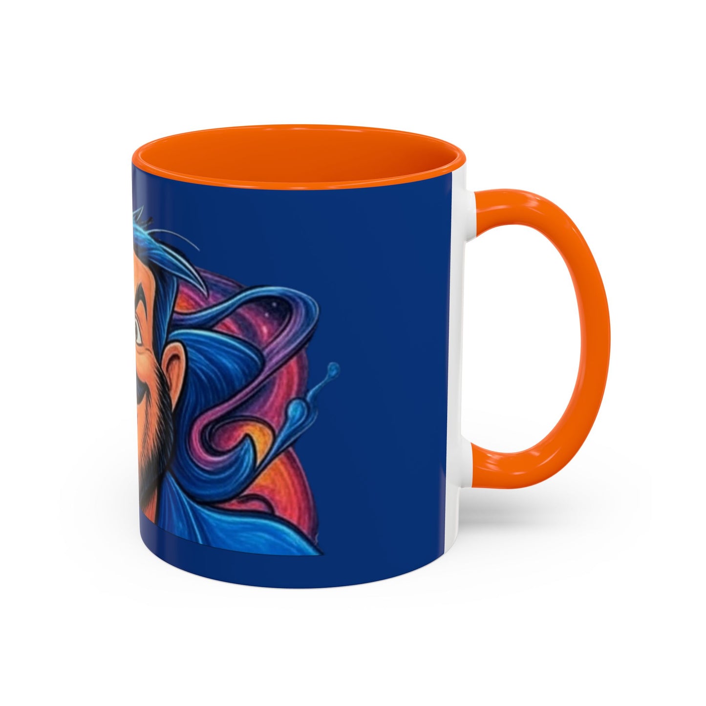 Vibrant Character Coffee Mug, Fun Gift, Office Decor, Unique Collectible, Birthday Present, Personalize Your Morning