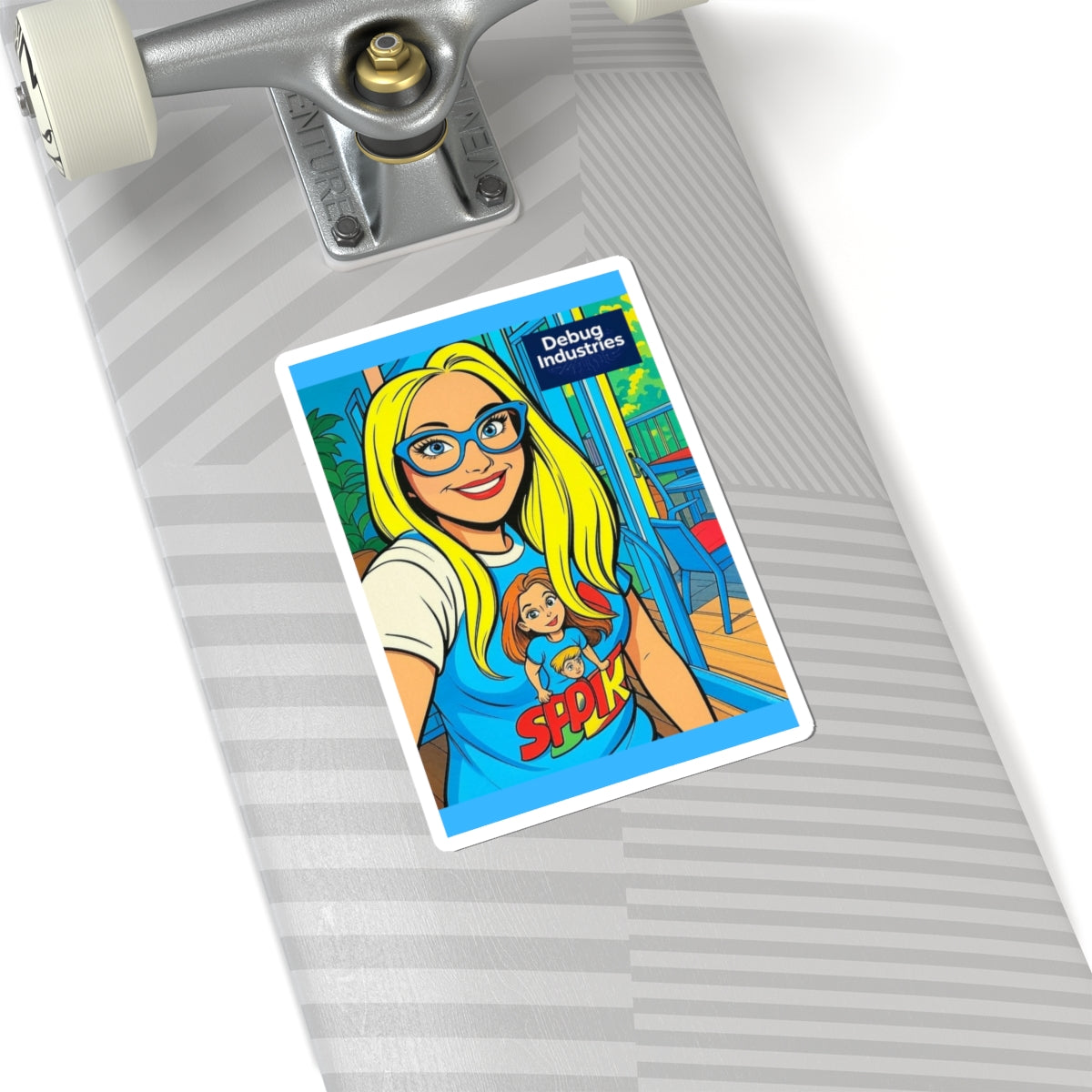 Vibrant Kiss-Cut Stickers for Personalized Decor, Laptop Décor, Back to School Supplies, Fun Gifts, Unique Artwork