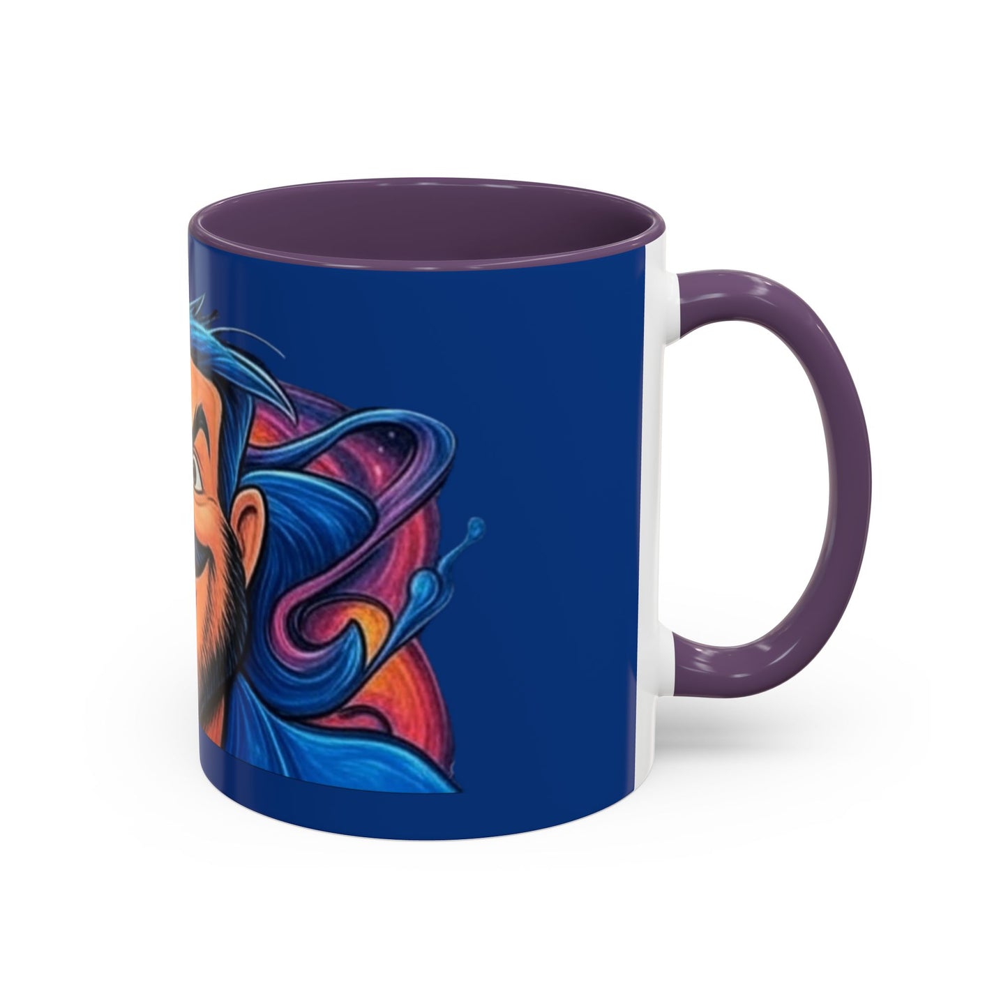 Vibrant Character Coffee Mug, Fun Gift, Office Decor, Unique Collectible, Birthday Present, Personalize Your Morning