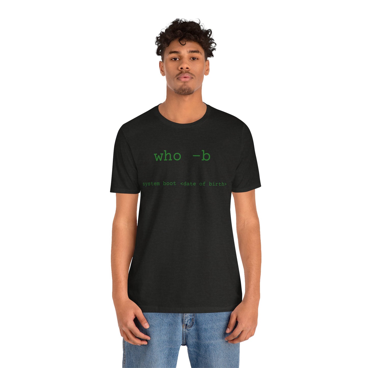 Linux Command Prompt Birthday Unisex Tee, Customizable Tech Tee, Programmer Gift Shirt, Computer Geek Birthday Shirt, Personalized Unix Tee