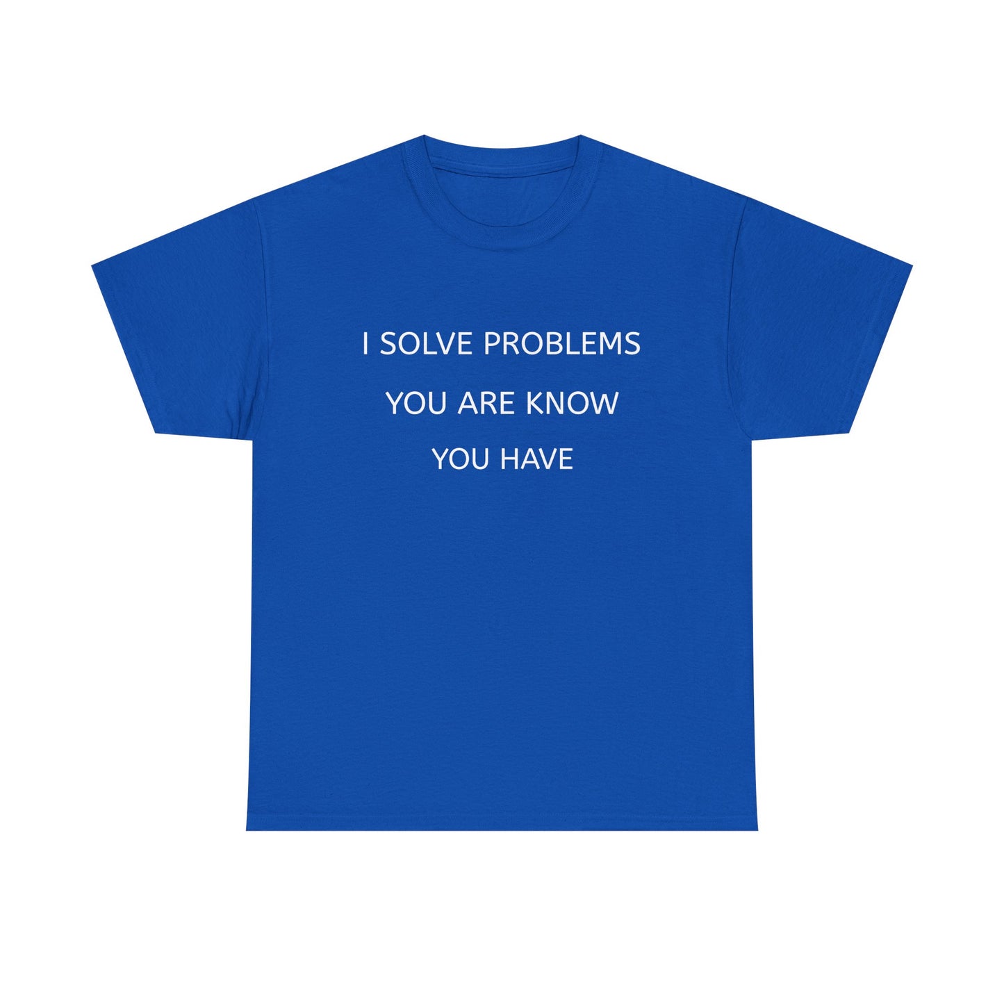 Funny Unisex Heavy Cotton Tee - Developer's Humor Gift, Programmer Tee, Techie Shirt, Gift for Coders, Casual Wear
