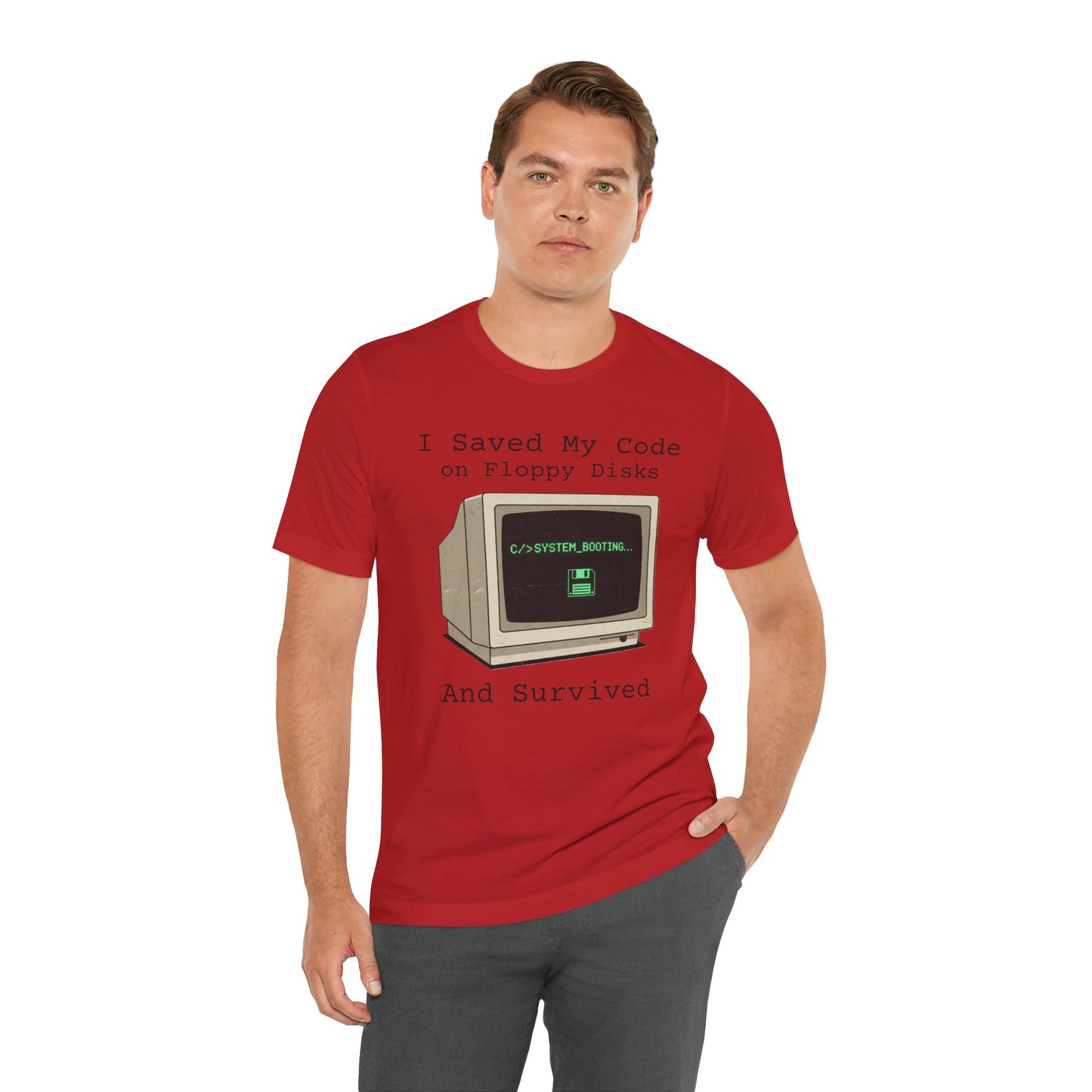 CUSTOMIZABLE! Retro Tech Programmer Tee, Vintage Computer Nerd Shirt, 80s Computing Gift, Geeky IT Engineer Top, Digital Nostalgia