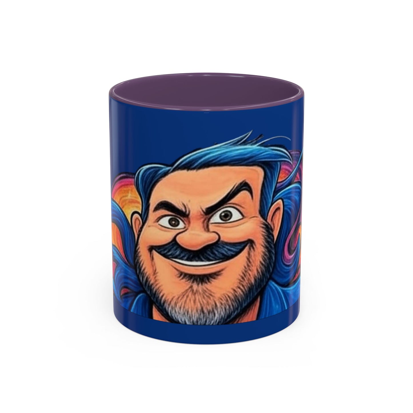 Vibrant Character Coffee Mug, Fun Gift, Office Decor, Unique Collectible, Birthday Present, Personalize Your Morning