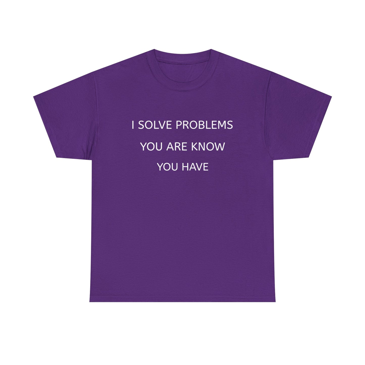 Funny Unisex Heavy Cotton Tee - Developer's Humor Gift, Programmer Tee, Techie Shirt, Gift for Coders, Casual Wear