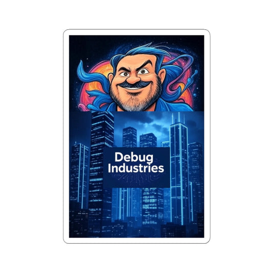 Debug Industries Kiss-Cut Stickers, Laptop Decor, Geek Gifts, Funny Stickers, DIY Projects, Art Supplies, Swag