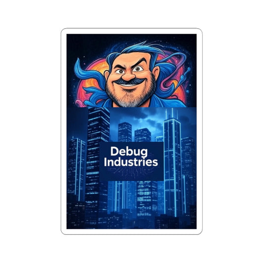 Debug Industries Kiss-Cut Stickers, Laptop Decor, Geek Gifts, Funny Stickers, DIY Projects, Art Supplies, Swag